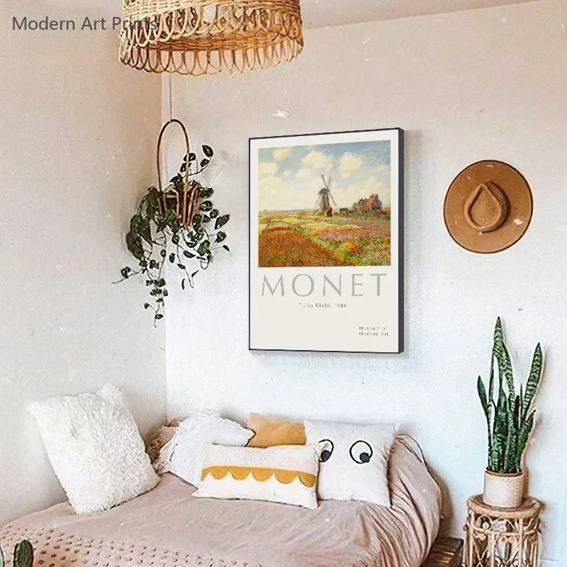 Impresjonista Monet Obrazy malowidła ścienne salon dekoracja domu