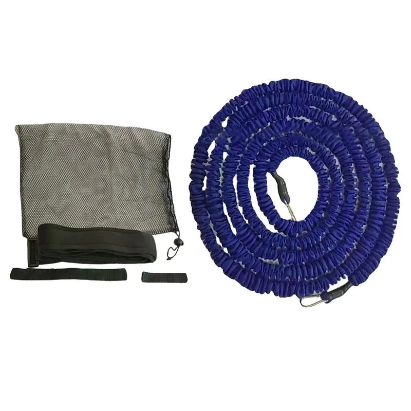 Ceinture De Natation Avec Élastique 4m - Entraînement En Piscine Fixe - Pour Adultes Et Enfants - Apprentissage Et Fitness