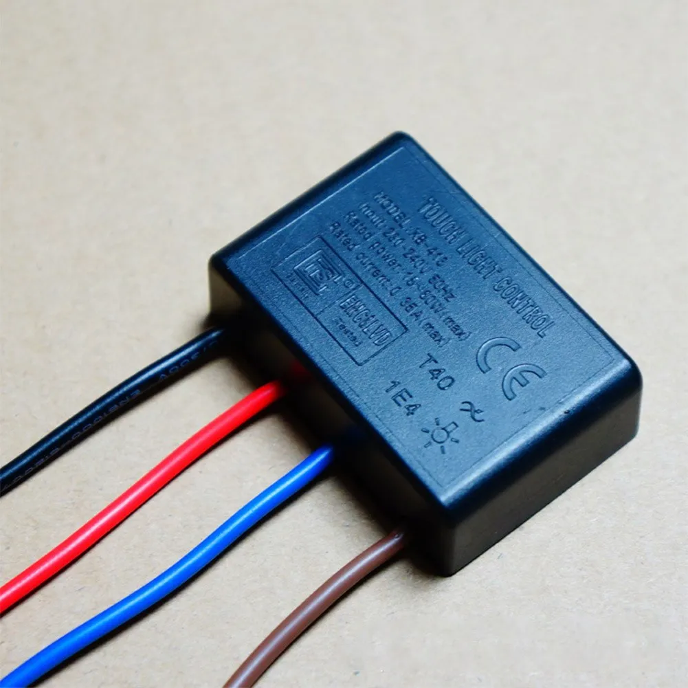 EU Touch Switch Dimmer, 220V Table Lamp Dimmer Sensor Module for LED ...
