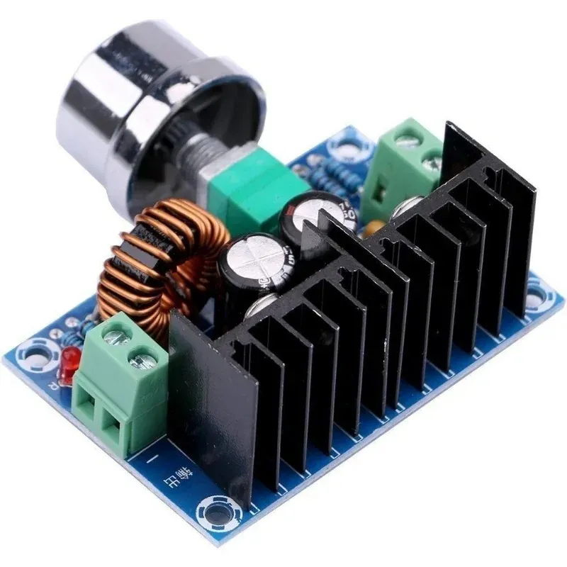 XH-M401 DC-DC step-down module XL4016E1 high-power DC regulator, maximum 8A, with voltage stabilization