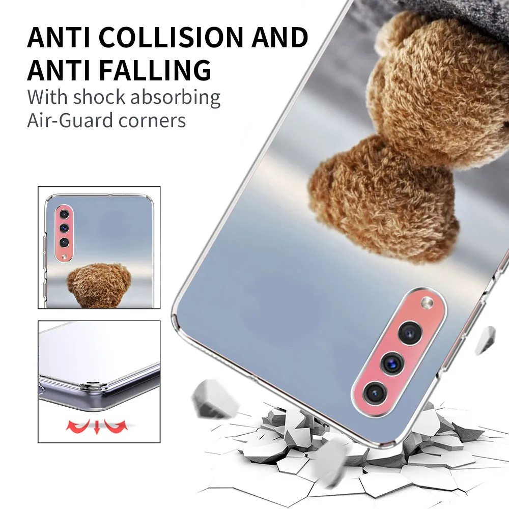 Tatty Teddy Bear Me to You Case pour Samsung Galaxy A30S A10 A50 A70 A20 A30 A20E A20S A40 A10S A50S A04 A01 Soft TPU Téléphone