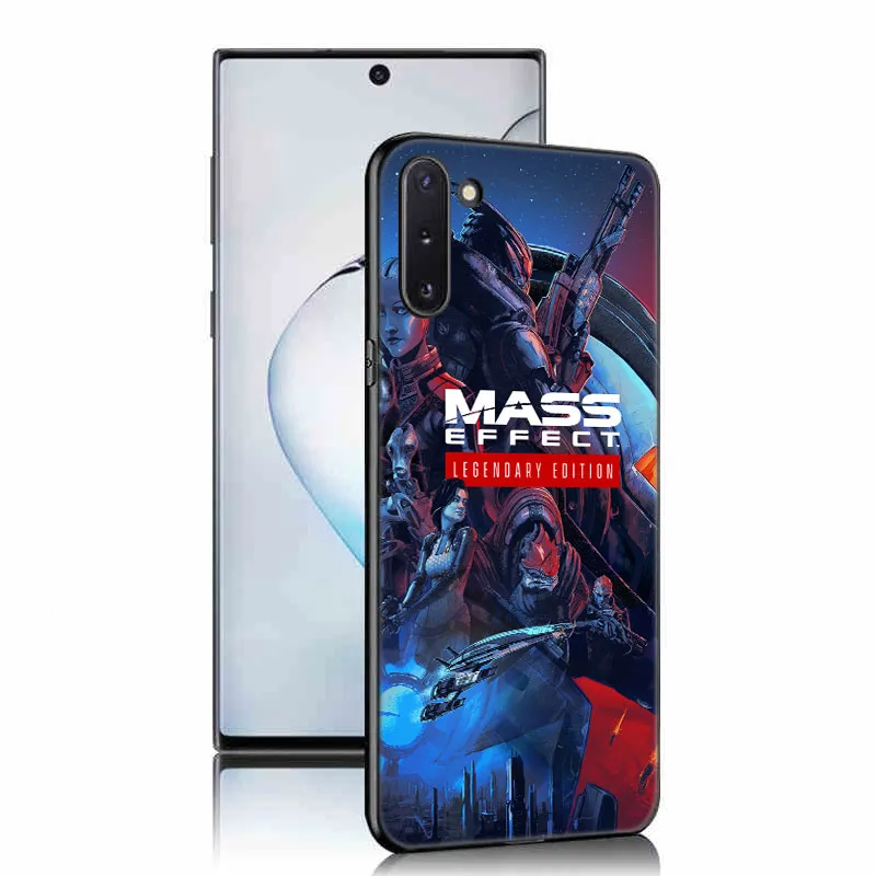 N7 Mass Effect Telefonkoffer für Samsung Galaxy M30 M31 S M23 M32 5G M11 M12 M21 M22 M51 M52 Hinweis 10 Lite 20 Ultra J4 J6 Plus J8