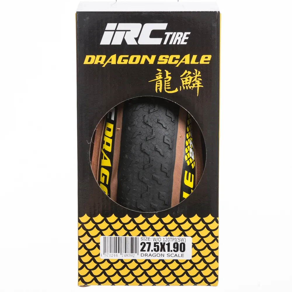 IRC Dragon Scale Light Weight Mtb Mountain Bike Tire 26 27,5 29 pouces Pneus de vélo de gravier Ultra Light 26 / 27,5x1,90 29x1,95