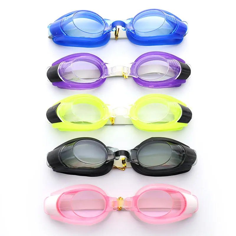Waterproof Silicone Swimming Goggles with Earplugs Nose Clip Unisex Comfortable Leakproof for Adults Kids