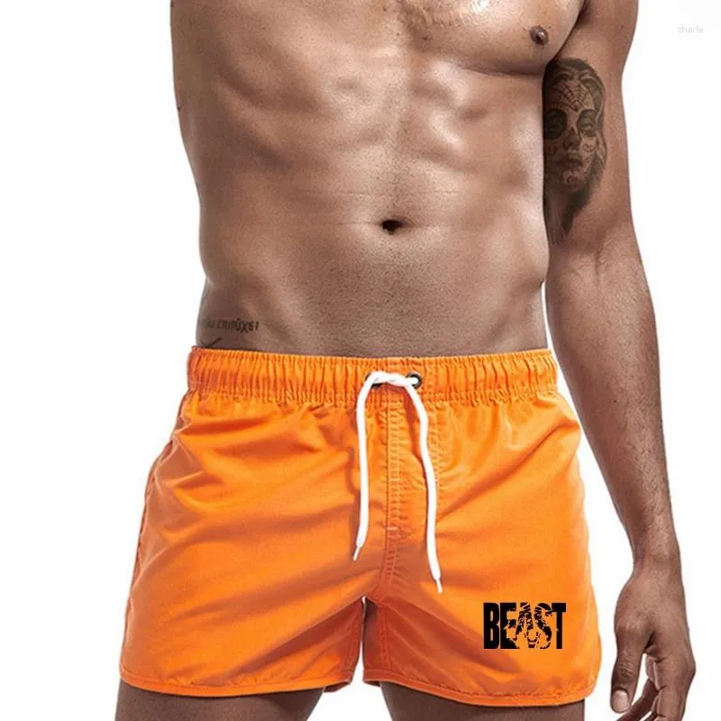 Pantaloncini da uomo Summer Men Beach Brand Brand Baser Trunks Bermuda Bermuda Bermuda di tangano di alta qualità casual