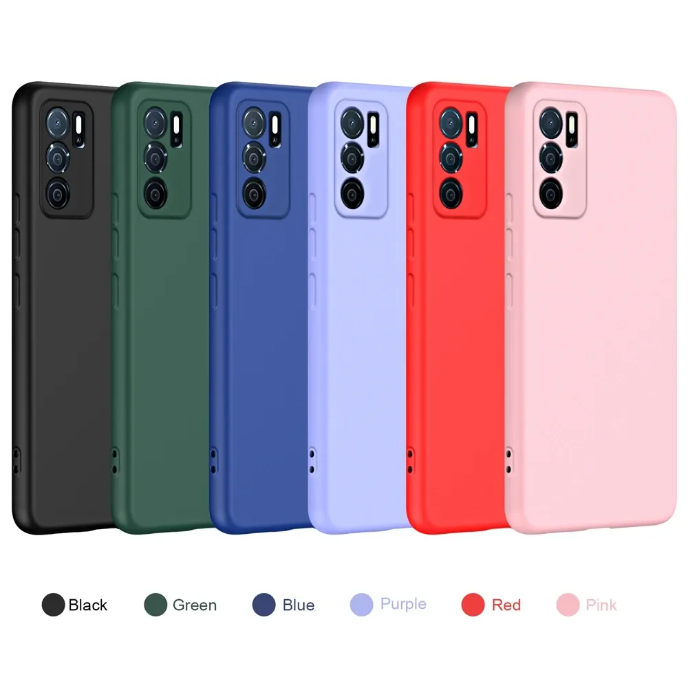 Funda Oppo Reno7 Z 5G Realme C35 9i 10 케이스 Reno 7 7Z Luxury Skin Feel Back Cover 찾기 X5 라이트 액체 실리콘 전화 케이스 찾기