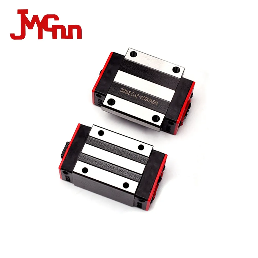 Set Guide Lineari HGR15-800 Mm Con 4 Pattini HGH15 – Per Macchine CNC, Stampanti 3D, Apparecchiature Mediche, In Acciaio Di Alta Qualità