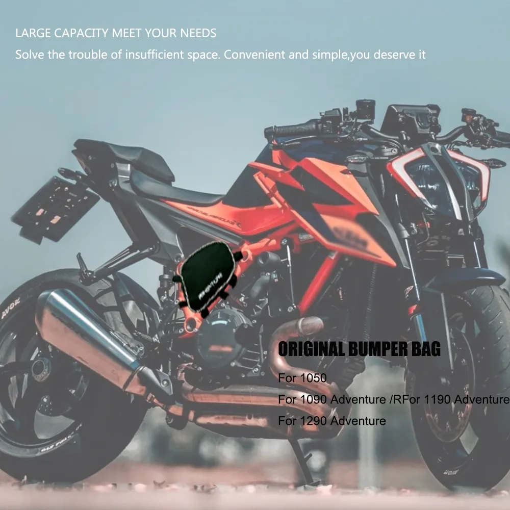Bumper Frame Crash Bars Tassen, 2 Stuks Motorfiets Frame Crash Bars Tas Reparatie Tool Plaatsing Pakket Vervanging voor V Strom DL650 DL1000