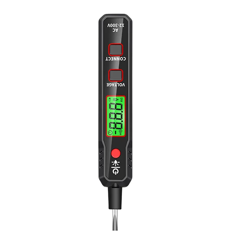 Habotest Pen Type Digital Multimeter True RMS Smart AC DC Spänningsmotstånd Kapacitansfrekvenstestare 12-300V Multitester