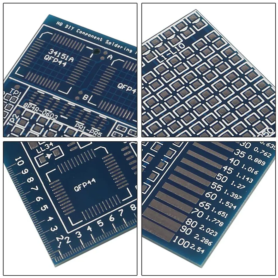 SMD Composant Welding Practice Board DIY Kit Skill Training Board LED Transistor Set Practice