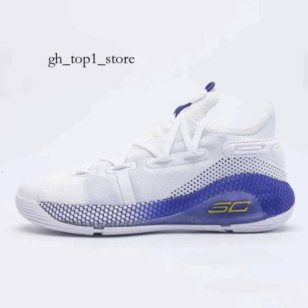 SUBS ARMORS CURRYS 6 MENSEMENT DES MENSEUX CURRY CURRY BASKETBALL 6e génération Curry 6 Christmas Snowflake Men's's Breffable Lightweight 845