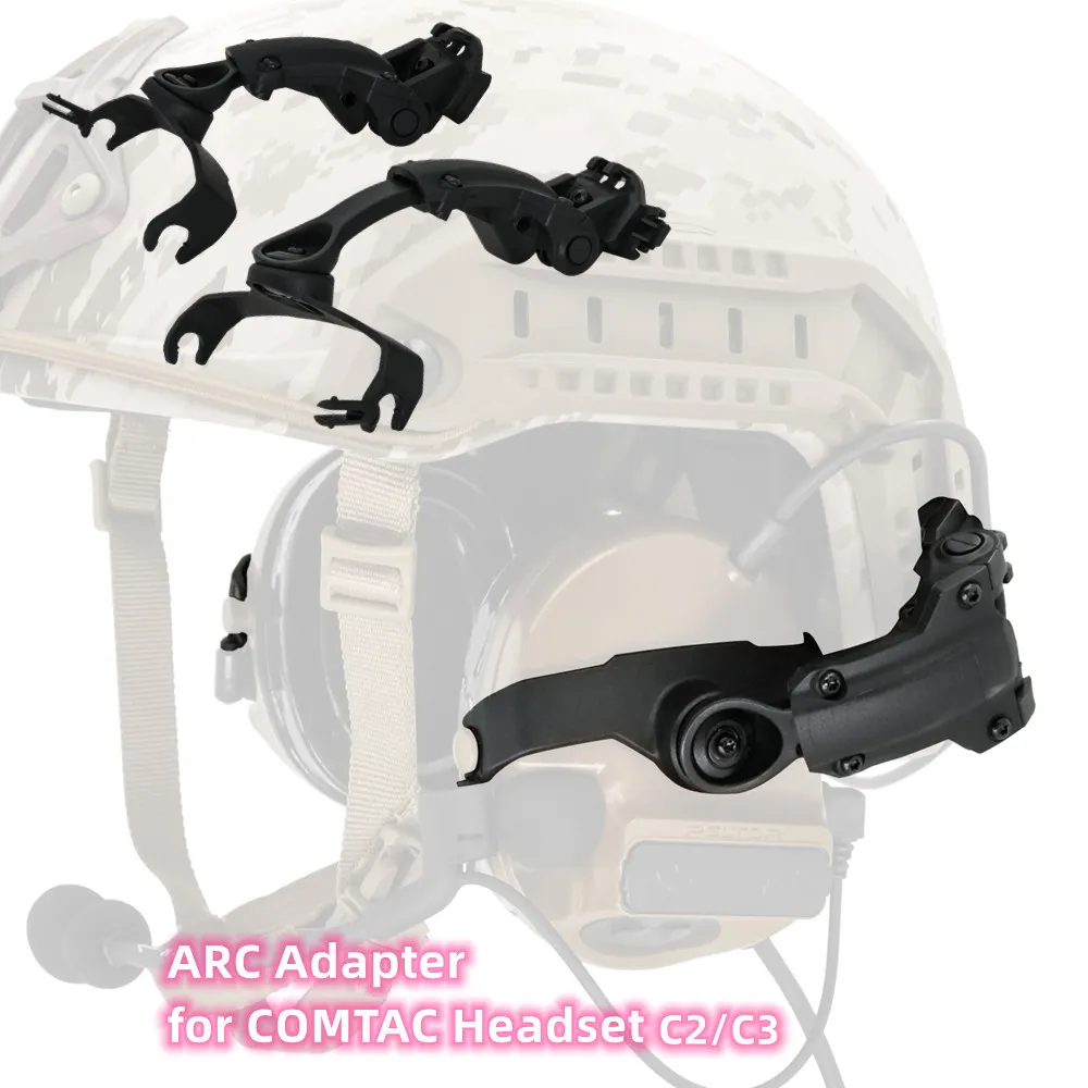 Hearangel Tactical Helmet Ops Fast Ops Core ARC Rail Adaptory