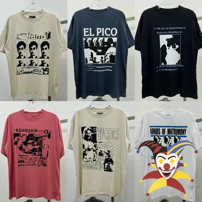 メンズTシャツERD TEEMEN女性最高品質のビンテージTシャツ特大のトップスTEEリアル写真J240409