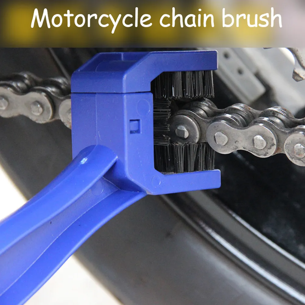 Universal Motorcycle Bike Chain Maintenance Cleaning Brush for CR YZ RM KX 80 125 250 450 500 CRF YZF RMZ KXF