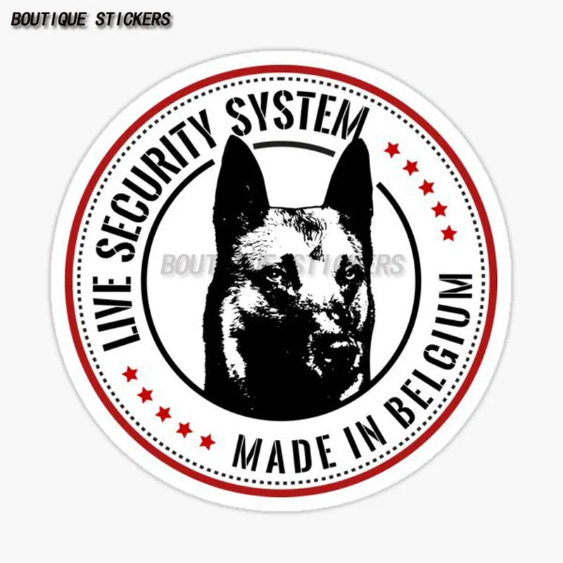 Malinois car decal discount