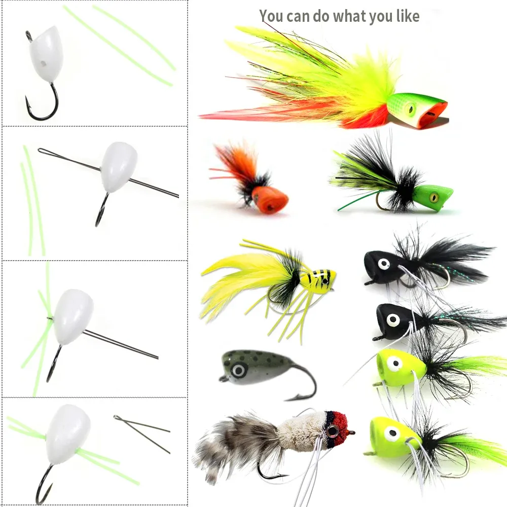 Panfish Making Foam Popper Bodies Save Big On Bulk Fishing Popper