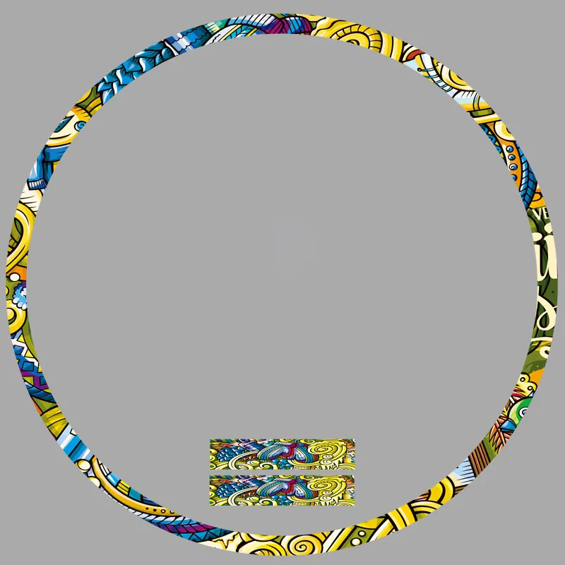 MTB bike rim stickers Set - Waterproof Decals for...