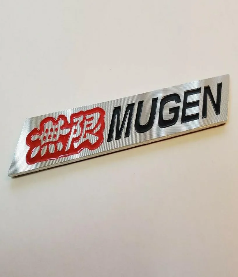 2x Metal Modulo Logo Emblem – Auto Car Trunk Rear Badge Decal Sticker Set