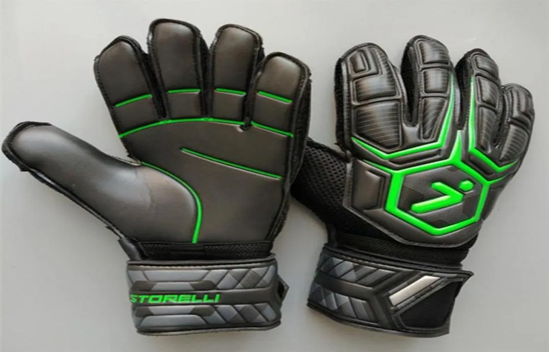 Handschuhe Erwachsener Torhüter mit Fingersave Protection Rods Soccer Latex -Fußball -Torhüter ganz Quub239i9972138