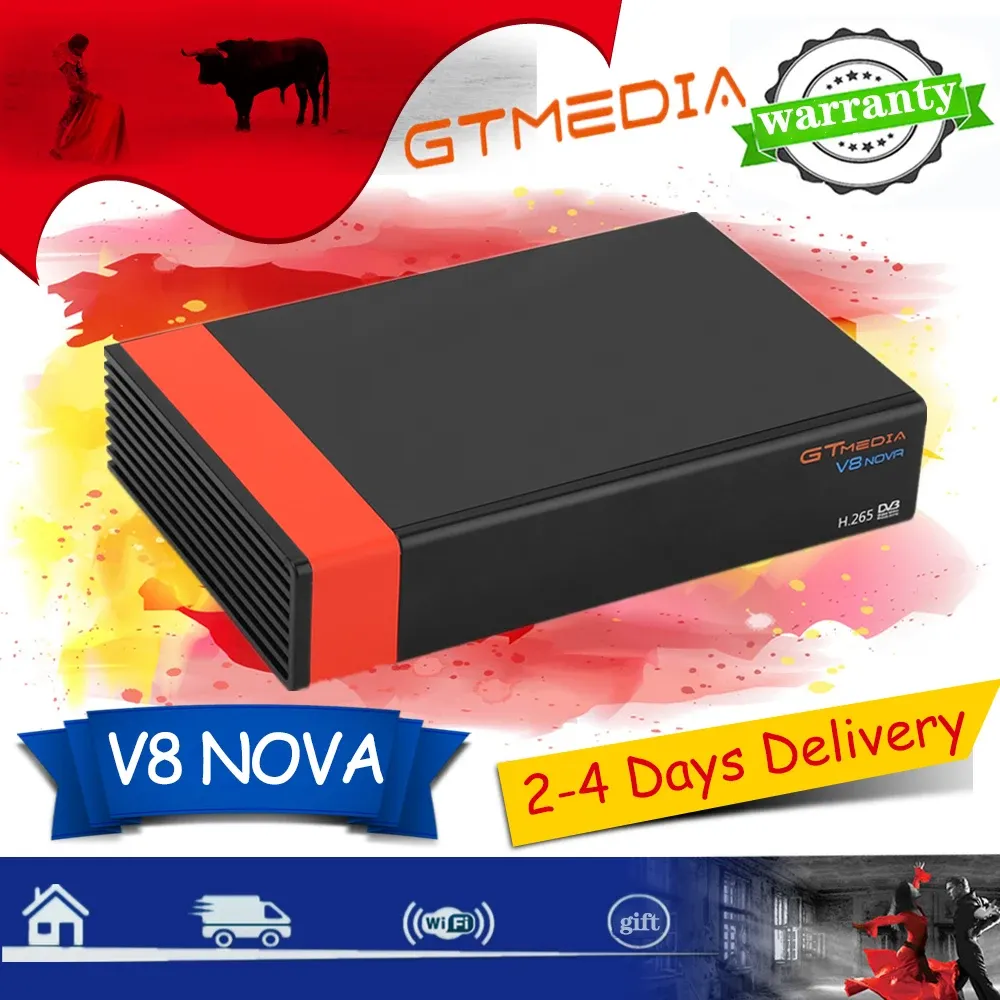 Finder 1080p Receptor GTmedia v8 Nova Wi -Fi GTMedia V8X Receptor de satélite H.265 Upgrade da GTMedia V9 Super V8 Honor No App