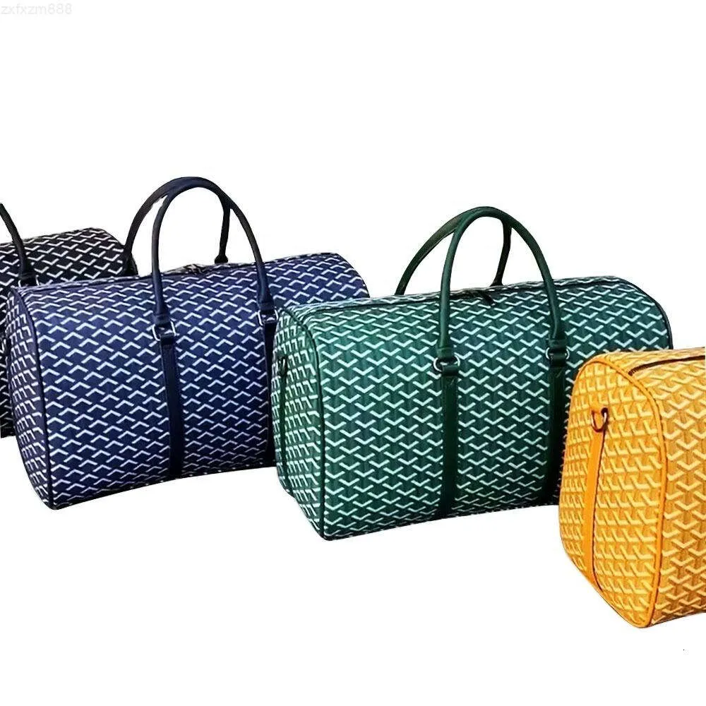 Specialanpassad mönster affärsbärande över natten Boston Luxury Weekender Bagage Travel Läder Duffle Weekend Bag