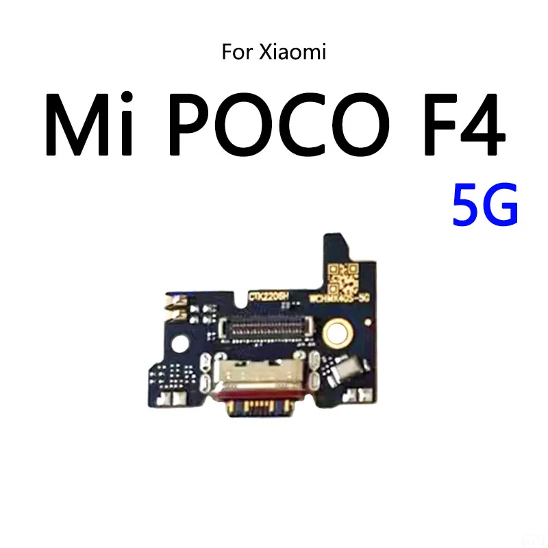 USB LADING DOCK PORT SOCKET Jack Connector Laad Board Flex Cable voor Xiaomi Mi Poco M4 Pro 4G X4 GT F4