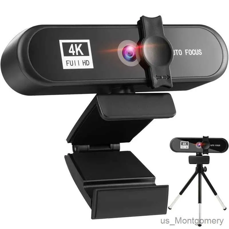 Веб -камеры 8K 4K PC Conference PC Webcam AutoFocus USB Web Camera Ноутбук для работы в Office Meeting Home с Mic 1080p HD Web Cam