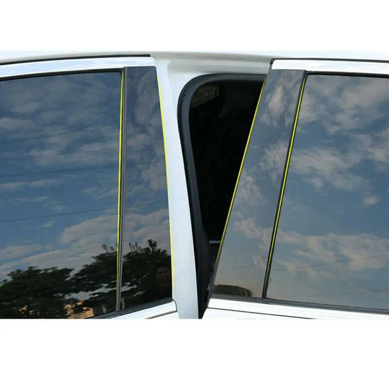 Car Window Pillar Posts Door Trims Molding For Nissan For Juke 2011 2017 Anti Scratch Stickers Car Exterior Accessories