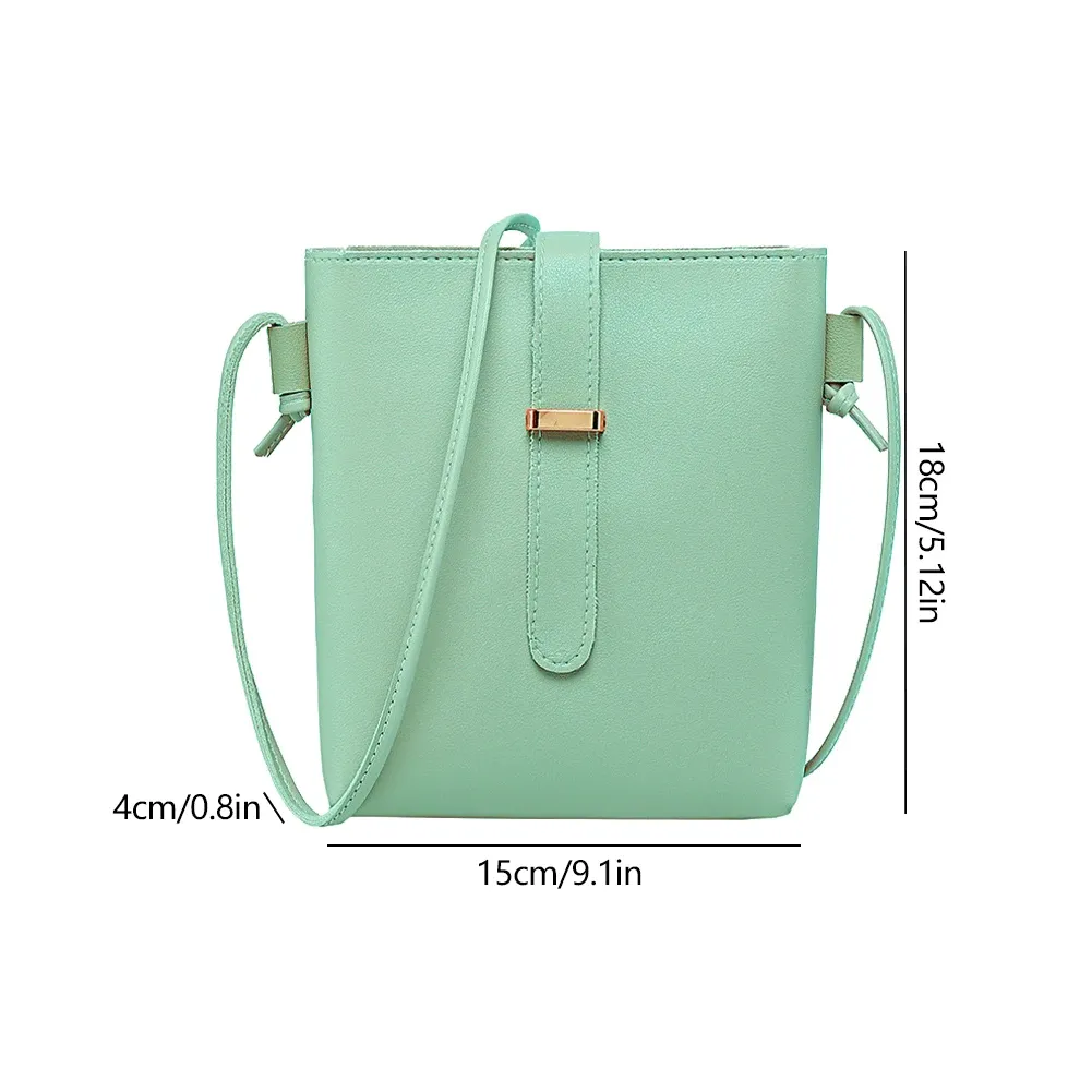 Kleine Crossbody -Taschen für Frauen Handtaschen Mobiltelefon Tasche Casual Bucket Umhängetaschen Lederkäufer Frauen Clutch -Geldbörsen 2023