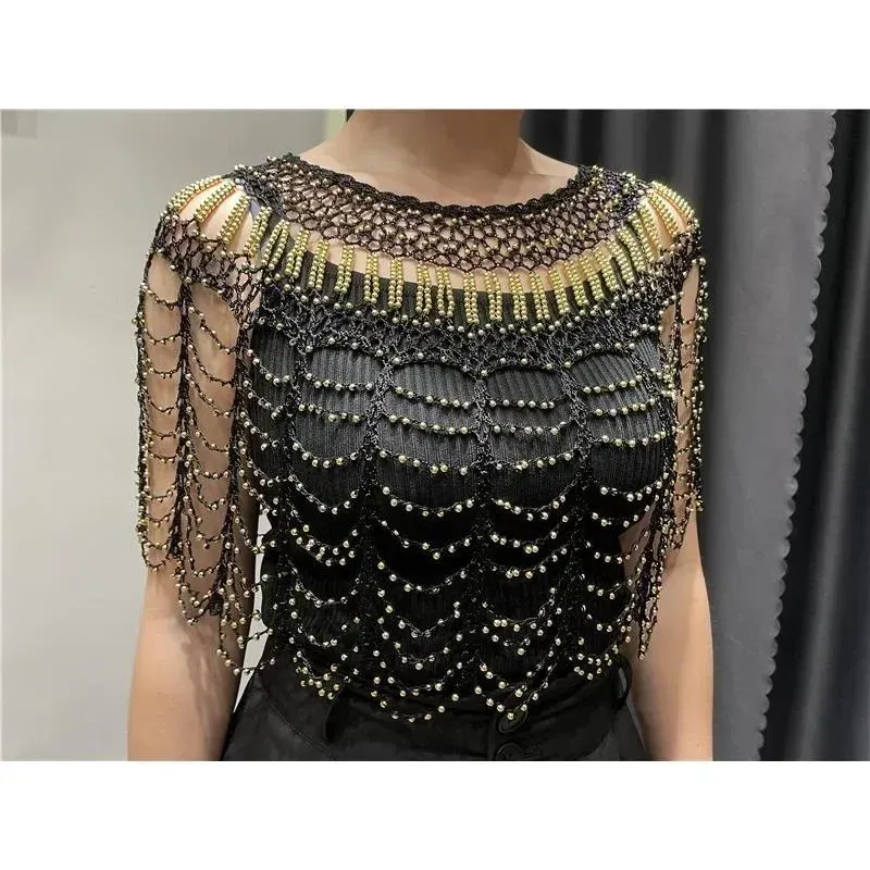 Beaded evening shawl hotsell