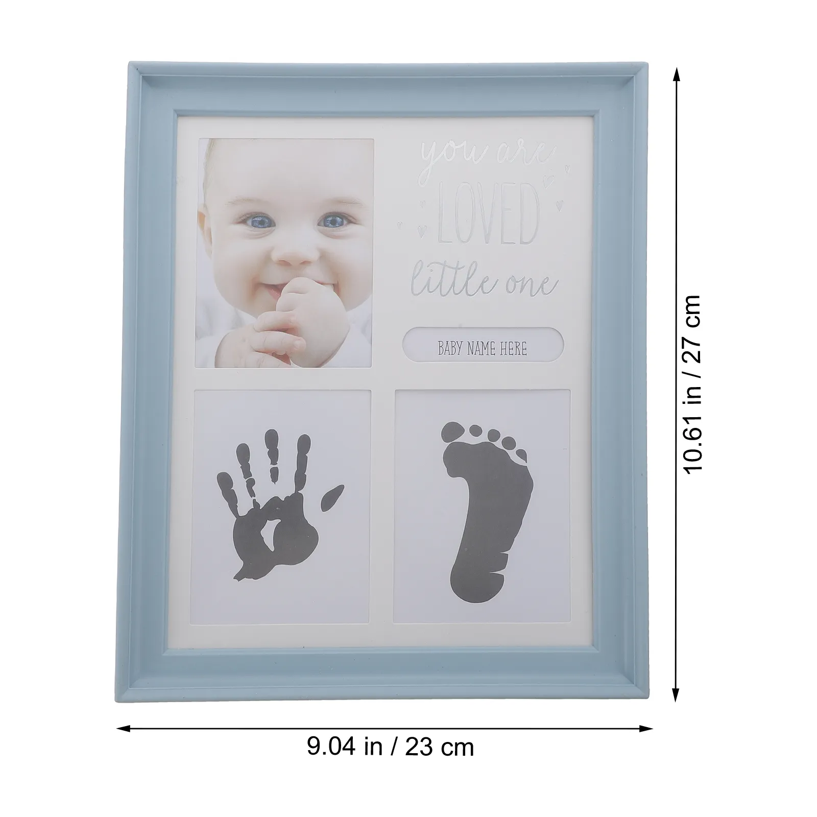 Hand Foot Inkpad Photo Frame Infant Handprint Keepsake Footprint Picture Boy Gifts Baby Boys Gift