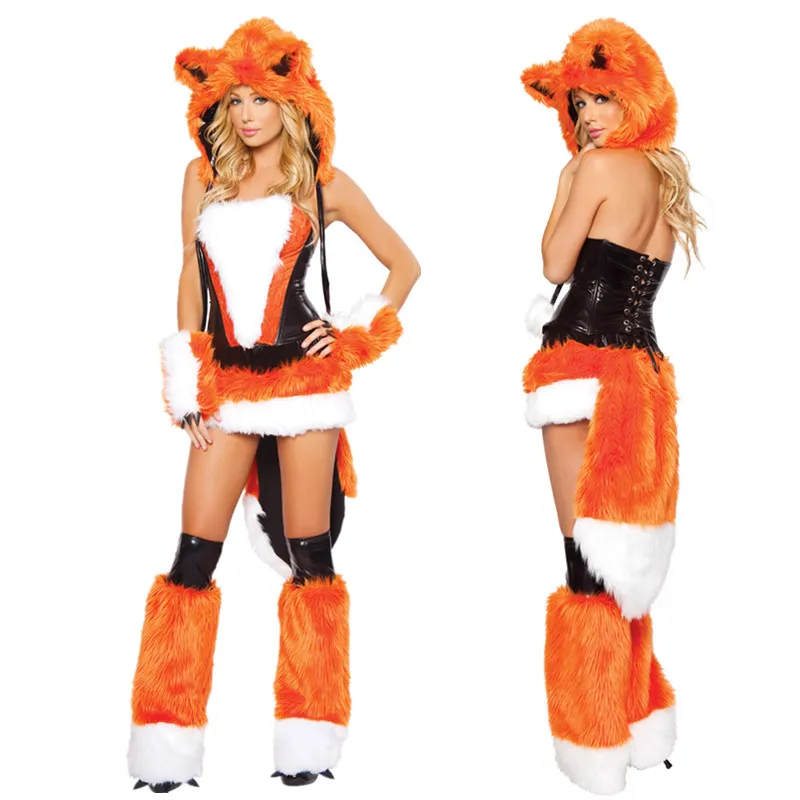 sexy fox clothing Women's Sexy Fierce Fox Costume main image 0