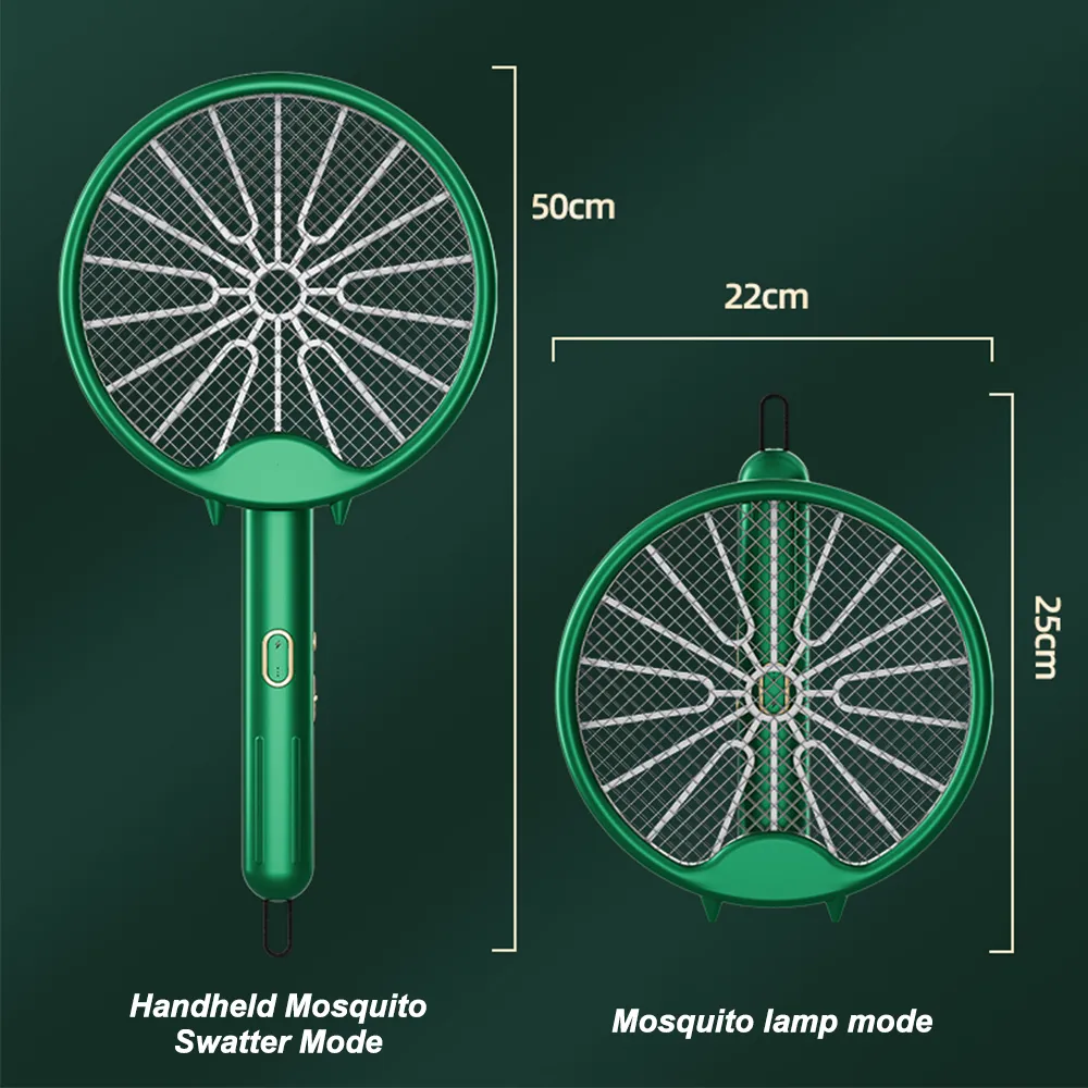 Hang Sdedable Mosquito Pułapka do ładowania Mosquito SWATTER UTRAVIOLET Light Mosquito Killing Lampa Electronic Fly Bug Zapper