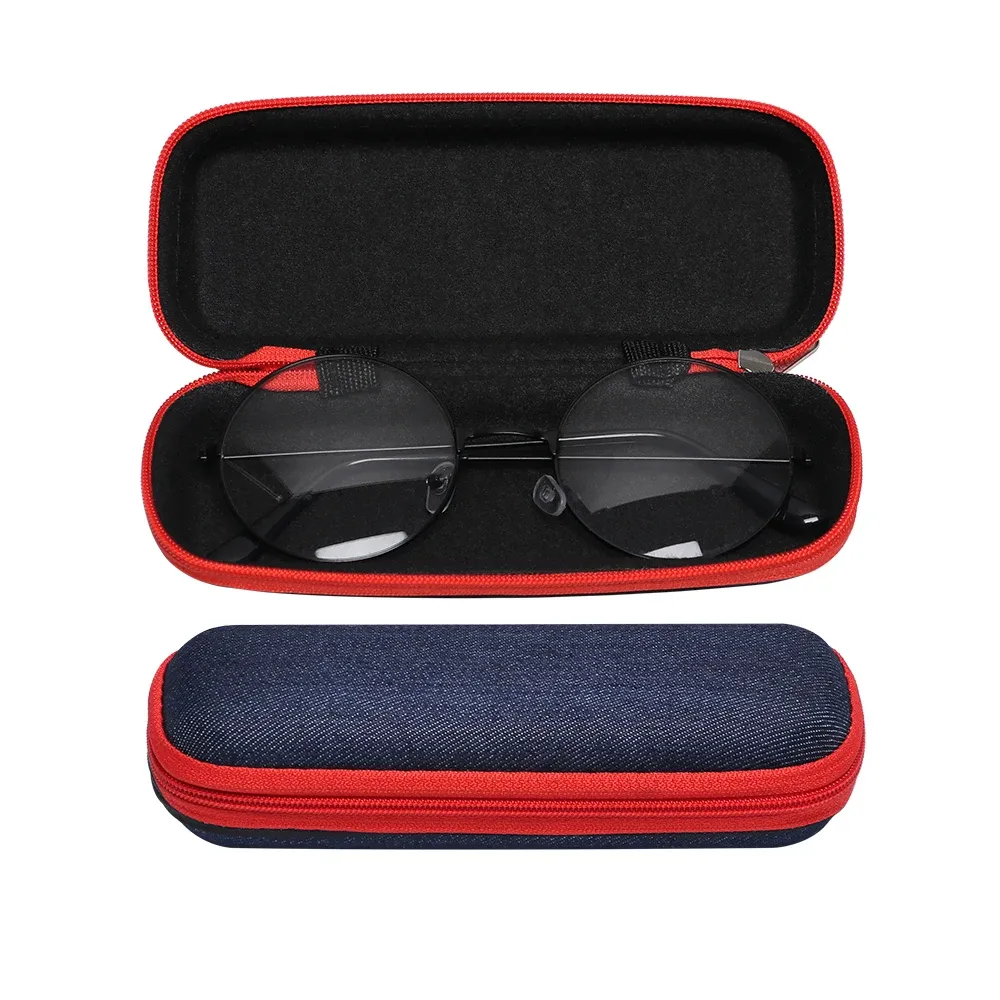 Eye Protection Case Pressure Resistant Denim Myopia glass case for...