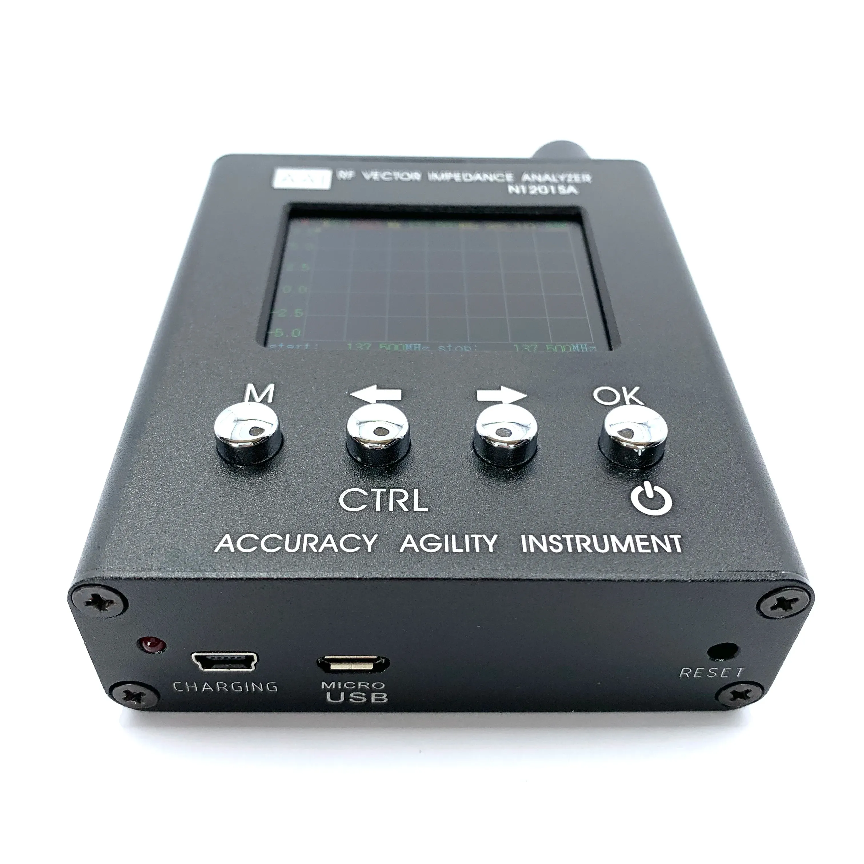 Instrument d'agilité de précision AAI d'origine N1201SA 140 MHz - 2,7 GHz UV RF Vector Impedance Ant SWR Antenna Analyzer Meter Tester