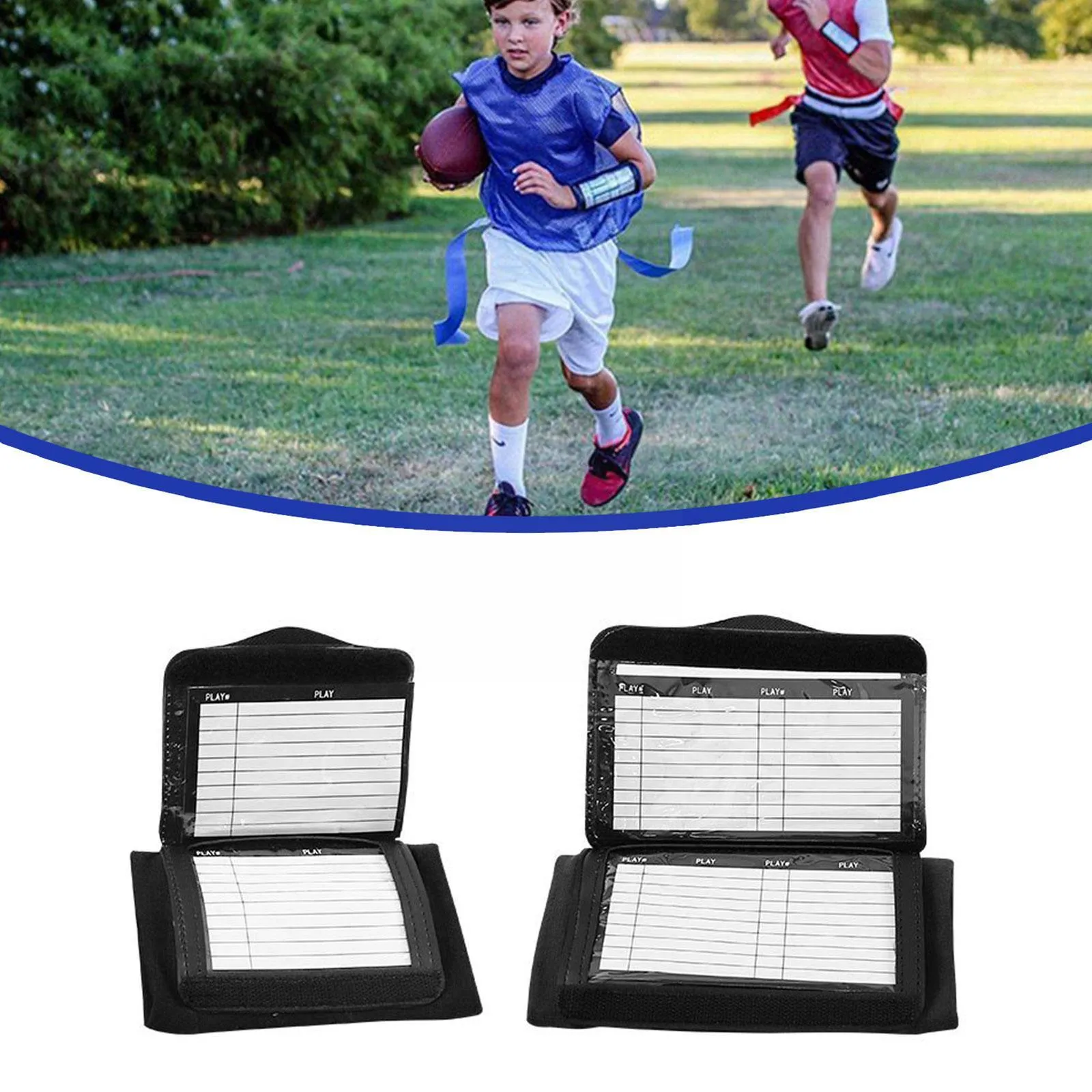 Football Wristband Wrist Wristbands Basketball Qb Whiteboard Board Play Soccer Softball Quarterback Armband P3G6