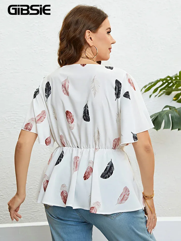 Verdusa Women's Plus Size Floral Summer Dress - Boho Short Sundress With Adjustable Straps - View #8