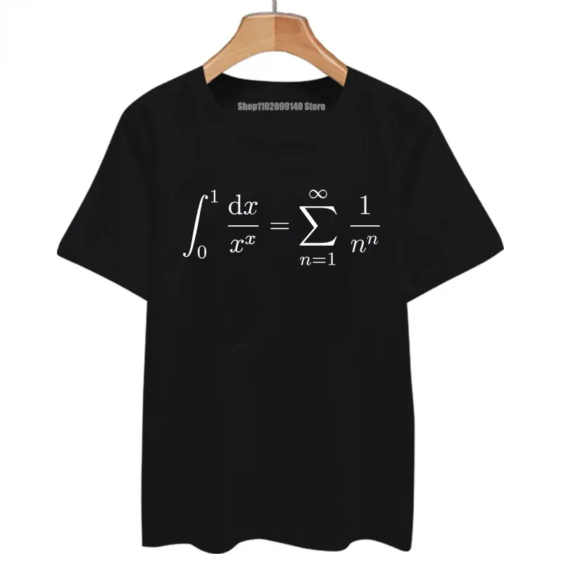 数学的フォーミュラTシャツ科学とエンジニアリングの学生の趣味Tシャツ男性と女性のユニセックスカジュアルストリートトップ