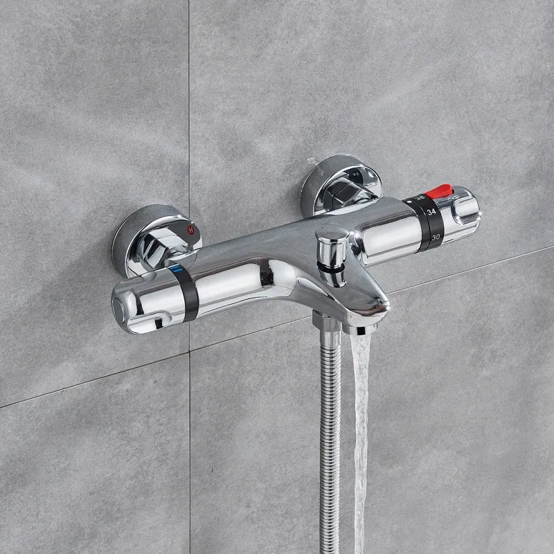 Shinesia Termostatico per doccia Valvola di miscelazione del bagno miscelatore termostatico TAP TAPOD BAGNO MIXER MIXER MIXER VALVOLA