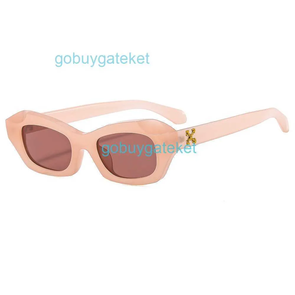 2024 Nieuwe trend offss Cat Eye Fashion Ins Street Foto Sunglasses Style