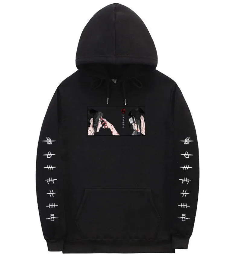 2021men kvinnor anime uchiha itachi sasuke hoodie casual höst vinter tröjor mode en bit hoodies mens kläder5466113