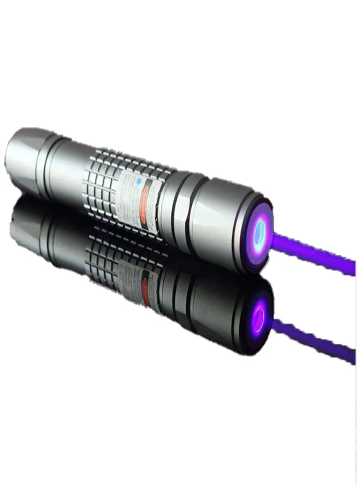 Neue Hochleistungs -Lazer Military Hunting 405nm 20000 m grün rot liletblue violett -Laser -Pointers SOS Taschenlampen Jagd Teaching7067551