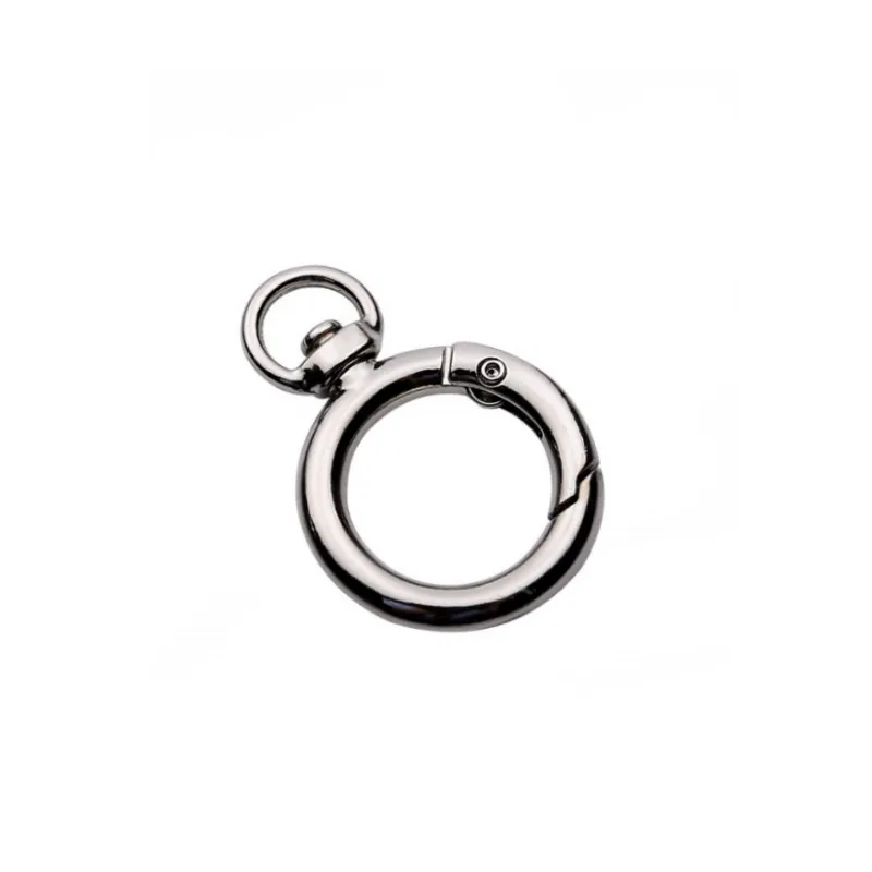 10 Pack 3'' Aluminum Spring Snap Hook Carabiner D Ring Carabiner Clip Camping Accessories