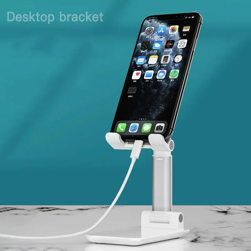 Nowy Universal Desktop Holder Phone Stober dla iPhone iPad Regulowany tablet Składany stół