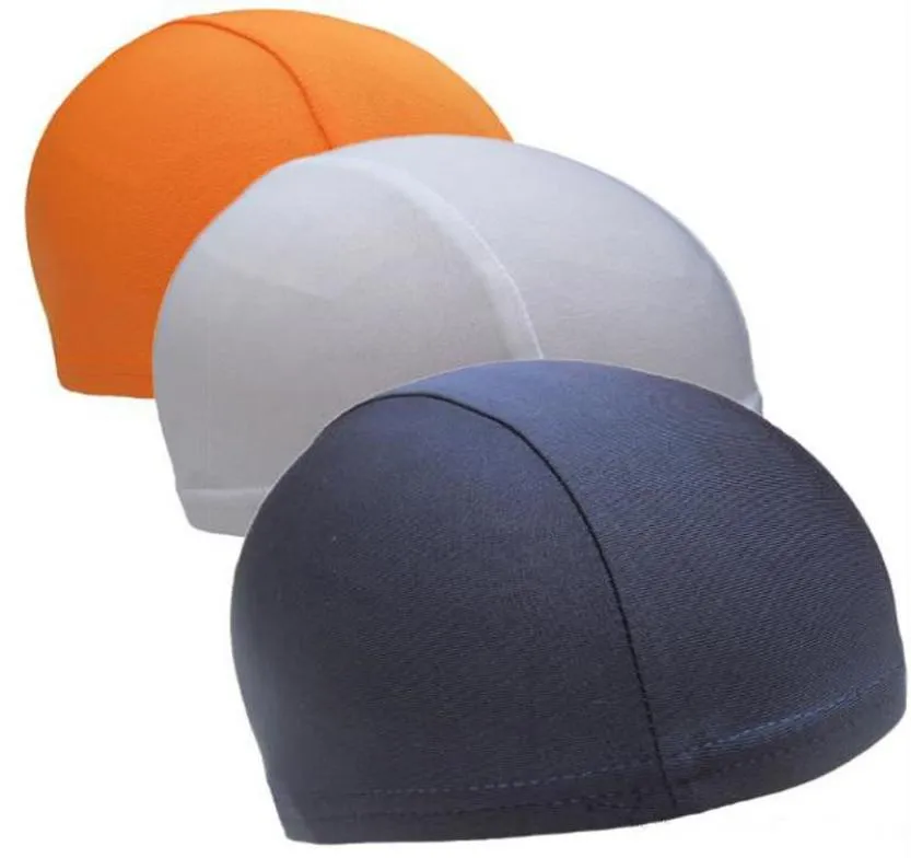 Cap de ciclismo ao ar livre Esportado Anti-Sweat Headwearwarwar Sunsn Hats de bicicleta Running Riding Capacete de bicicleta sólido Hat de secagem rápida6867858