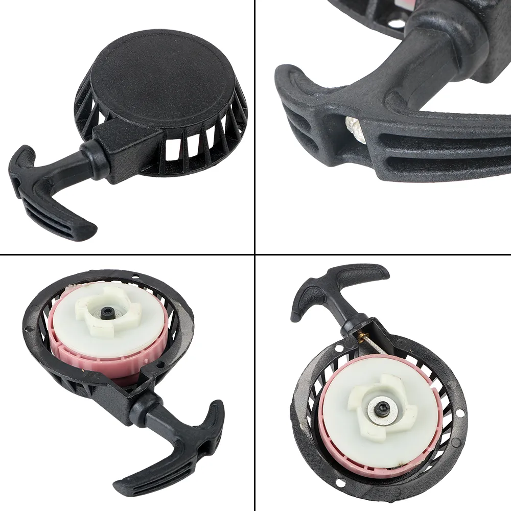 Arrancador De Retroceso Para Motor 47cc-49cc | Aluminio, Cuerda Trenzada, Para Mini Moto, ATV Y Quad