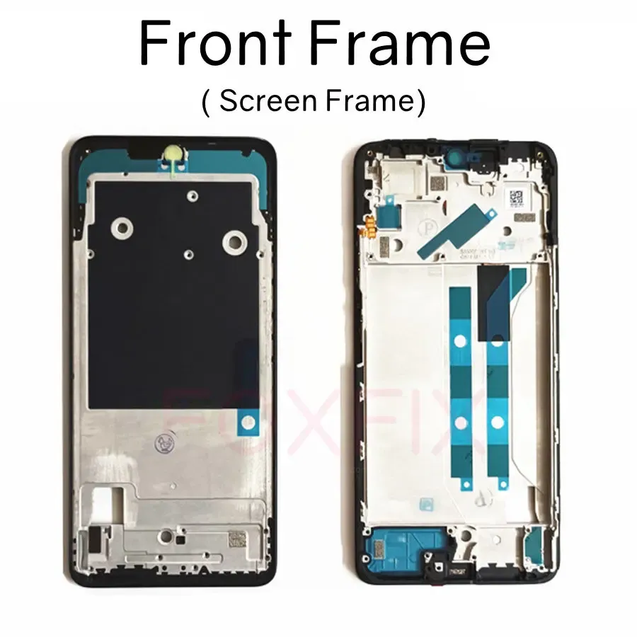 الإطار الأمامي لـ Xiaomi Redmi Note 11 Pro 5G Frame Frame LCD شاشة LCD دعم استبدال إطار الإسكان 21091116I