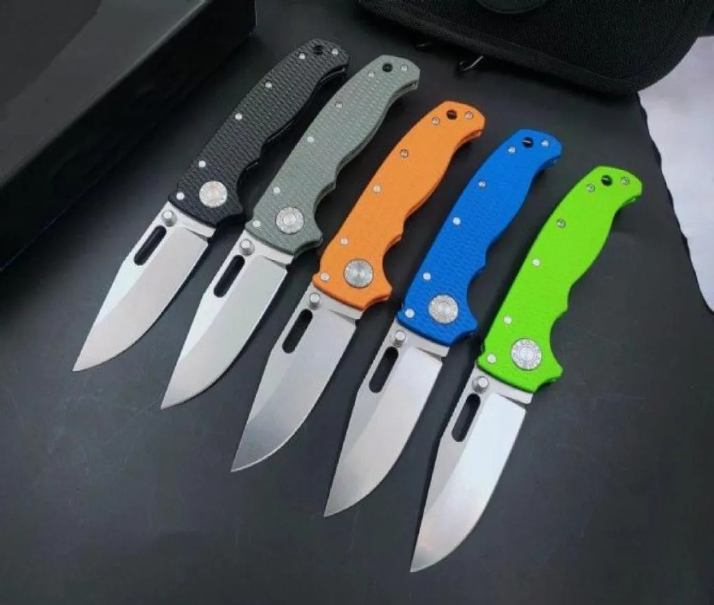 Demko Knives ColST AD205 AD205 Pocket Folding Knife D2 Blade G10 Hendel Tactical Rescue Self Defense Hunting EDC Survival Tool 3355094