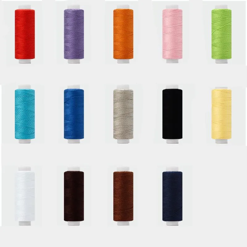100 meter 203 Dikke naaipraad kleur polyester draad Diy handgemaakte huis denim kleding op maat lijn naaimachine draad