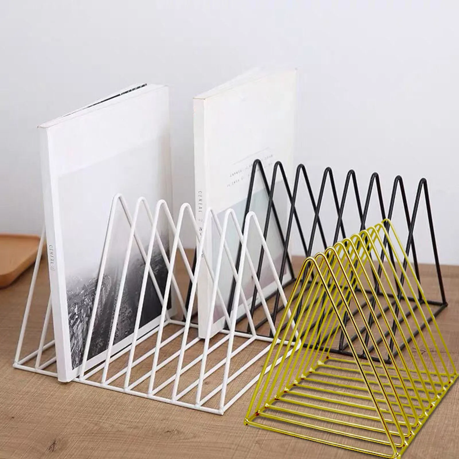 Triangle Magazine Rack Shelf Magazine Storage Rack Metal Triangle Vinyl... From Ddmyfeb, $27. ...